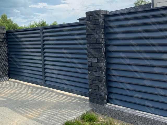 Забор жалюзи еврозабор