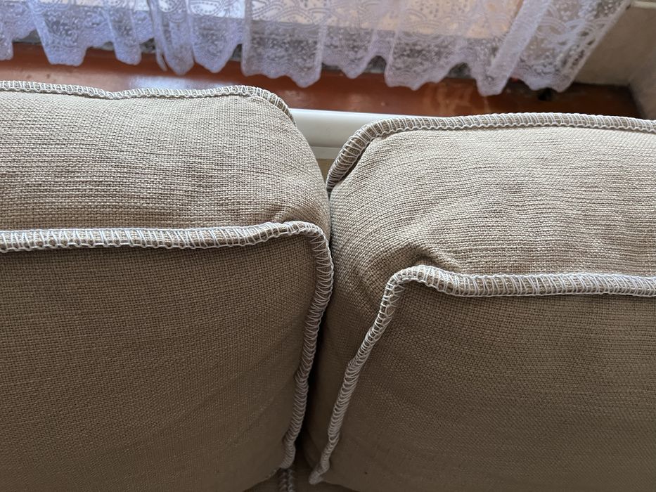 Диван ИКЕА натуральная мешковина