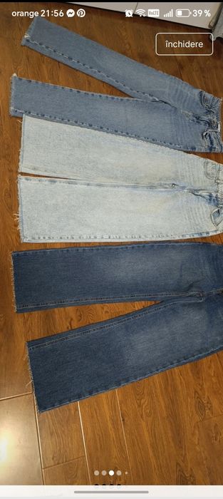 Lot 3 perechi de blugi 34