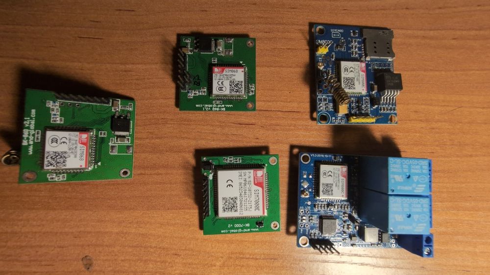 GSM LTE GPS модули