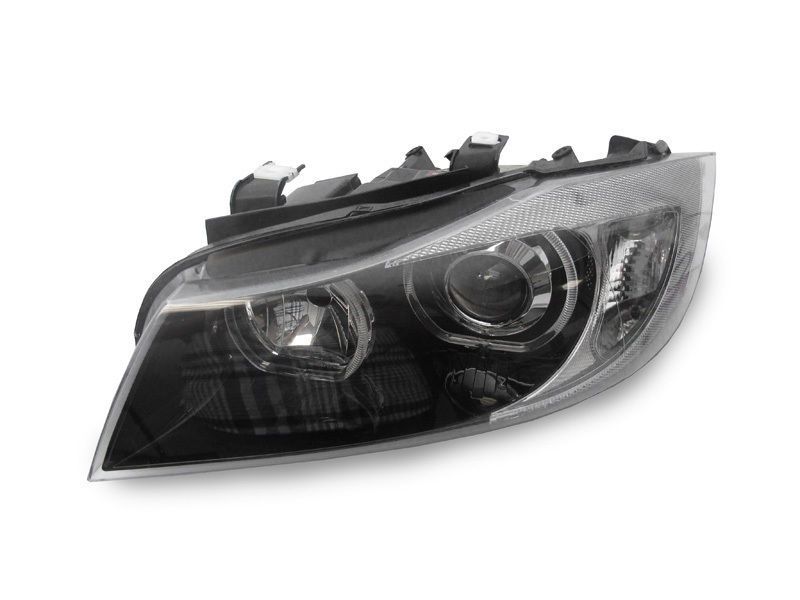 Faruri BMW E90 E91 Lupa Angel Eyes LED DEPO