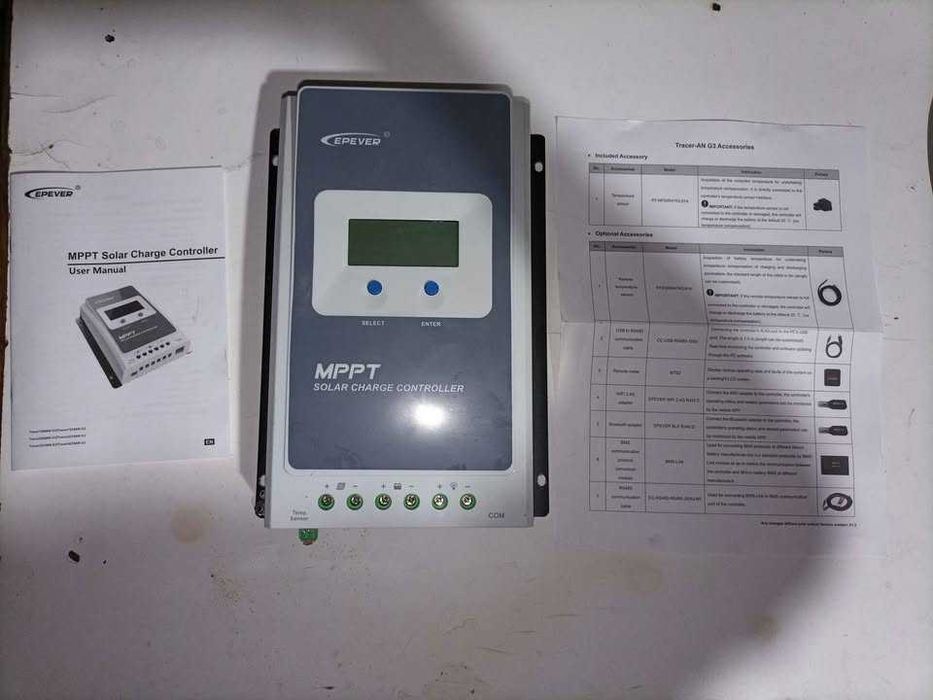 Kit fotovoltaic(Baterie,invertor,regulator incarcare)