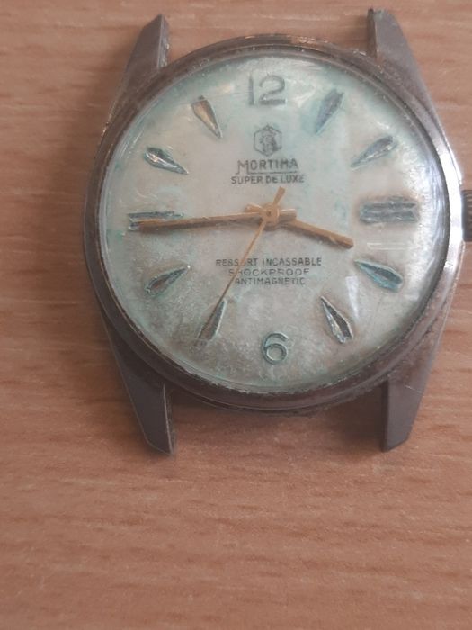 Ceas vintage Mortima Super De Luxe – Mecanic, FUNCȚIONAL, colecție anii 50-60
