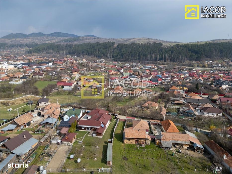 Casa, anexe, 3762 mp teren, 25000 mp padure, Comanesti, jud. Bacau
