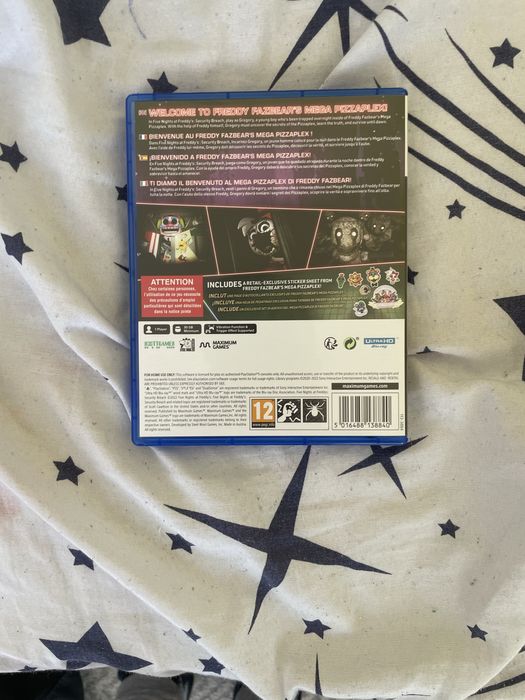Продавам игра FNAF Security Breach за Ps5