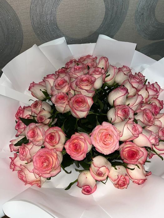 Свежие цветы 51 роз