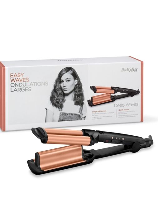 Placă Babyliss  bucle/creponat nouă