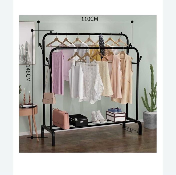 Продам вещалку рейл для одежды, 2 штуки.