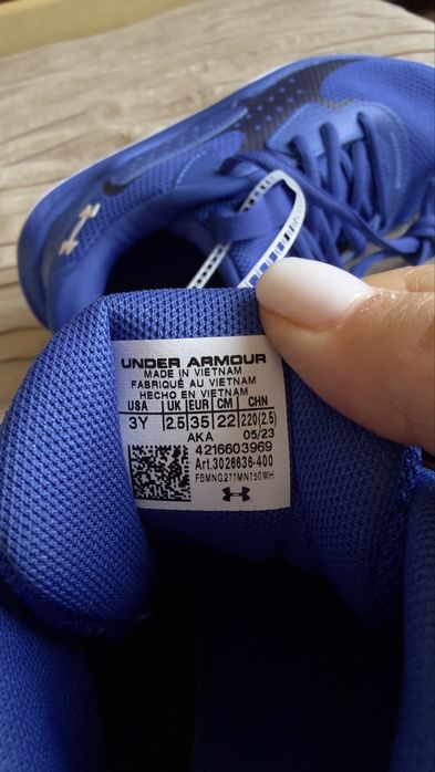 Кроссовки детские, Under Armour,