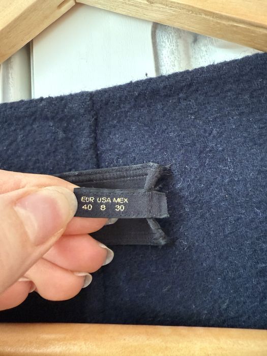 Двухстороннее пальто Massimo Dutti шерсть