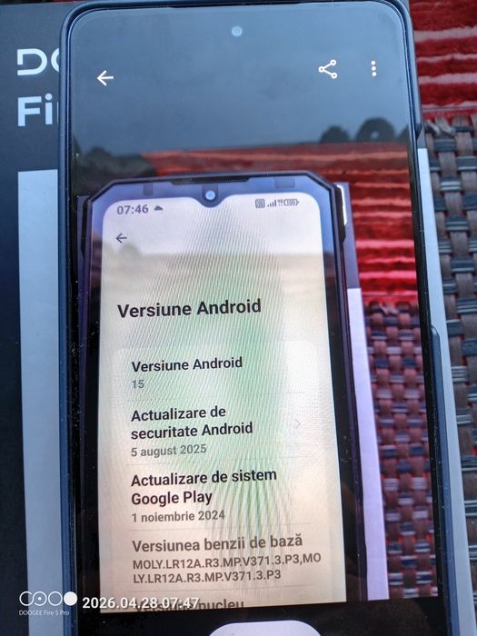 Vând telefon DOOGEE Fiere 5 Pro