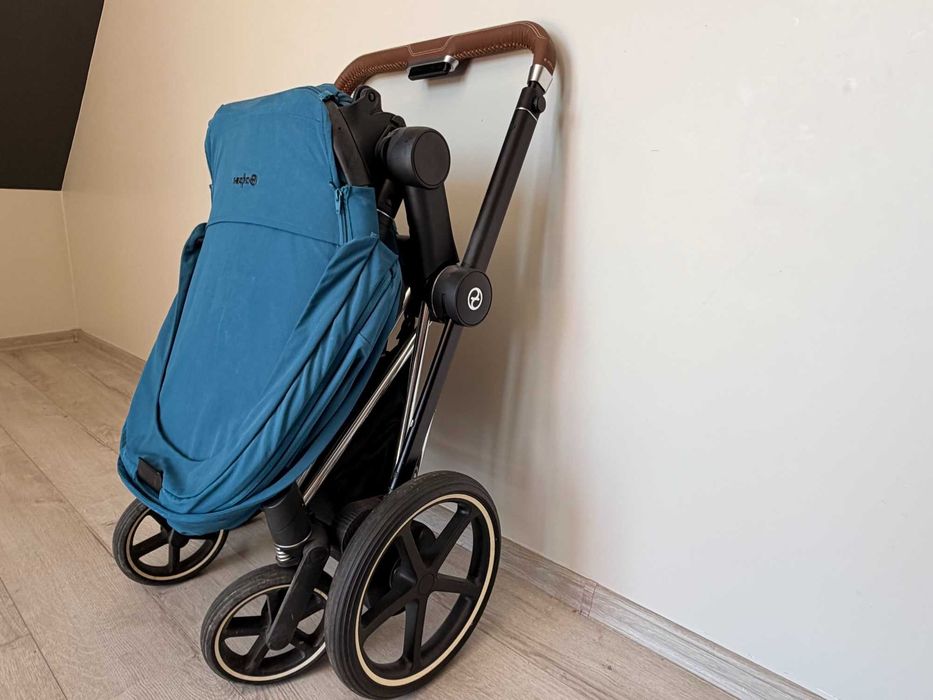 Електрическа бебешка количка Cybex E-priam комплект