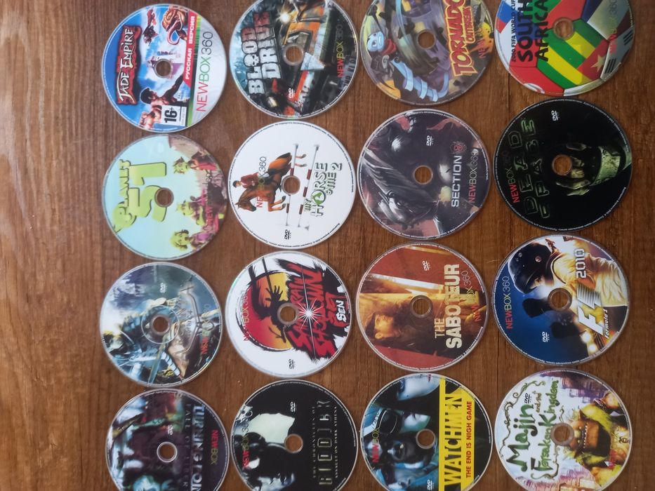 Игровые диски Newbox360