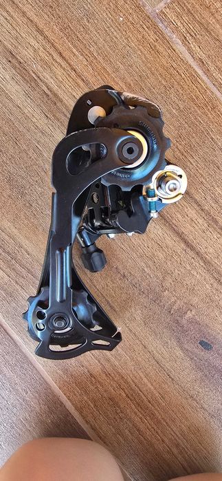 Schimbator Shimano - tija, mansoane, pipa Cube, lant KMC