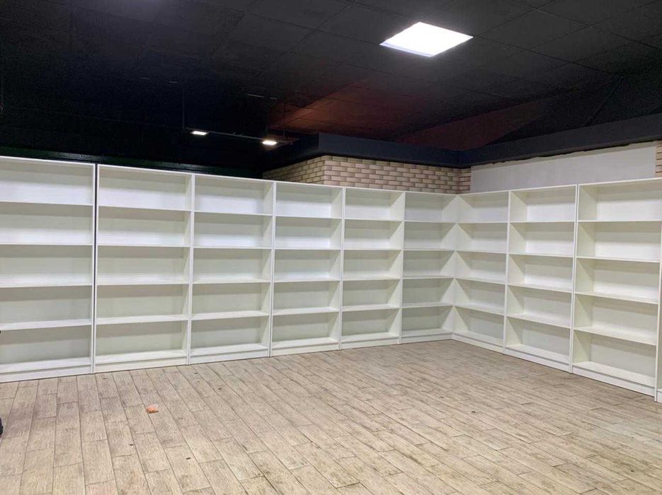 Продам стеллажи, витрины, полки