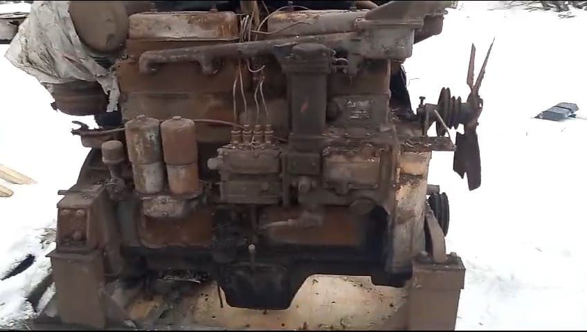 Двигатель на бульдозер т 130