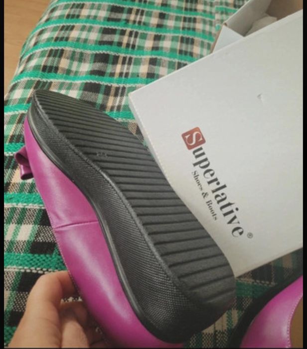 Pantofi dama piele mov