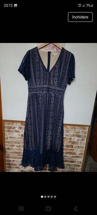 Rochie eleganta din dantela 42
