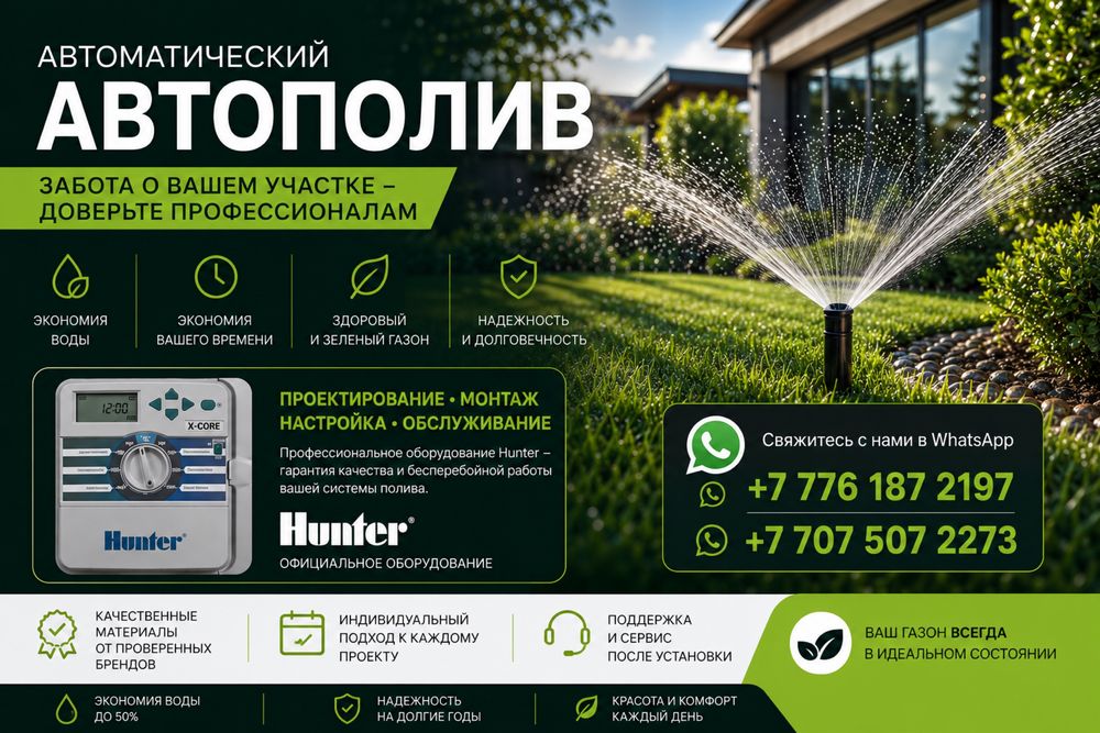Автополив Автополивные системы капельного и дождевального орошения