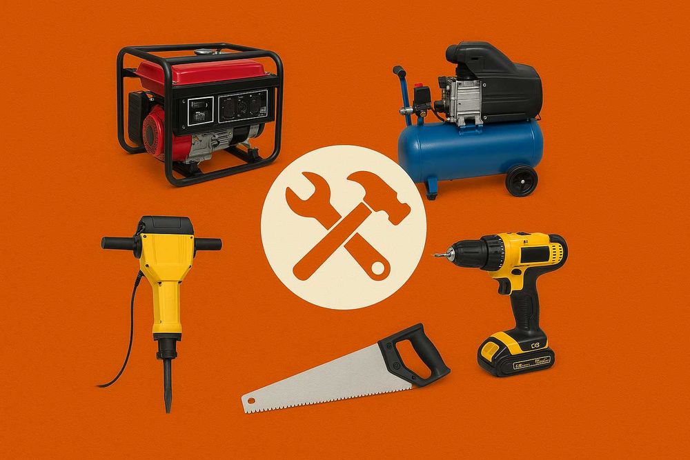 Прокат оборудования инструмента в Караганде