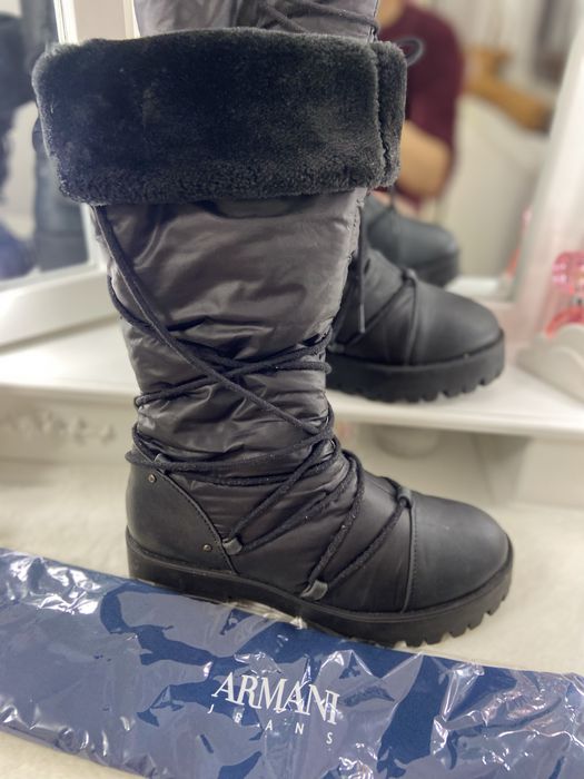 Cizme Armani imblanite