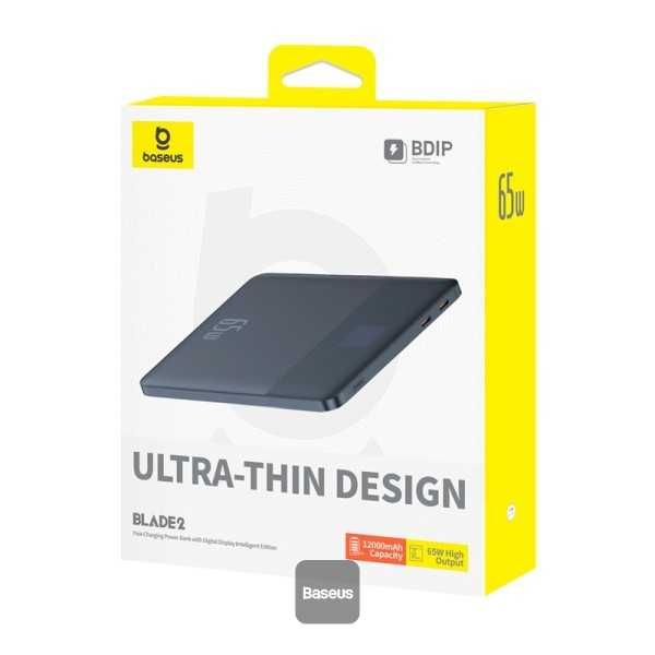 Baseus Компактный и Мощный PowerBank 65W 12K mAh. Есть доставка