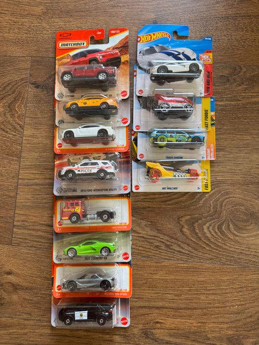 Match box и Hot wheels метални колички