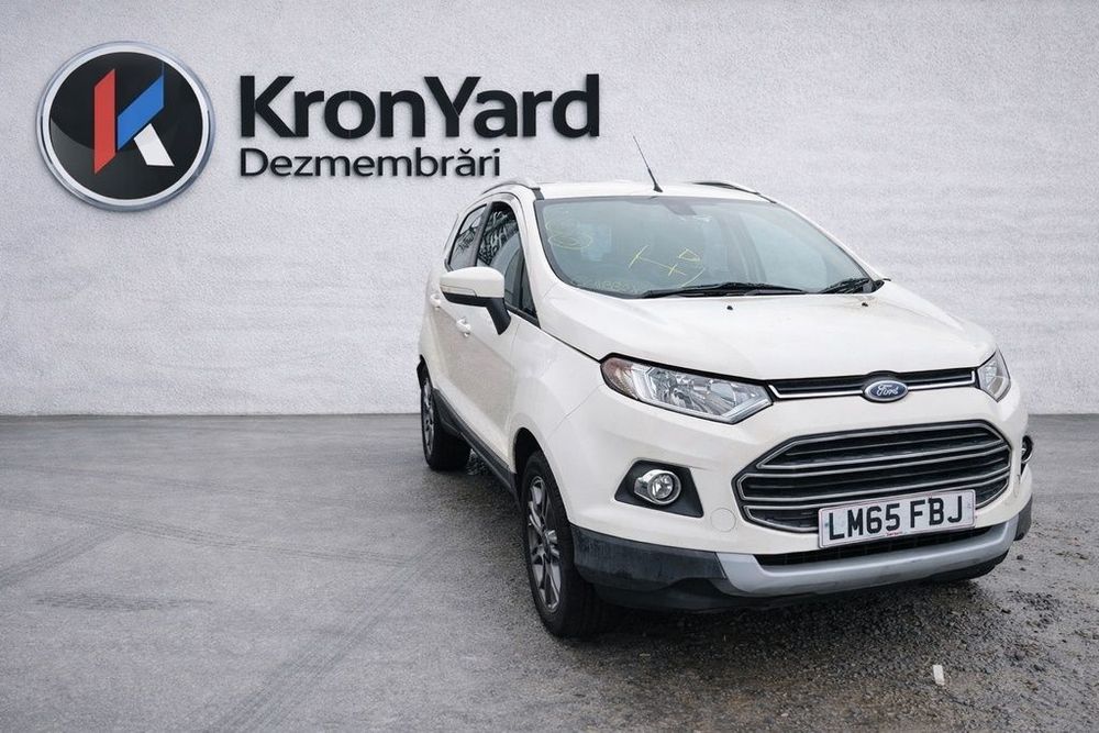 Bara fata Ford EcoSport II 2013 - 2017 White 4 (1433) Diesel model fara spalatoare far