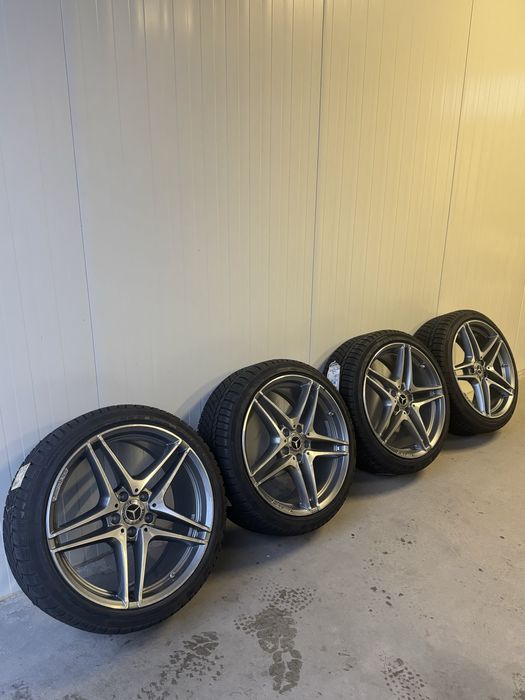 ОРИГИНАЛНИ 19’ нови джанти с гуми Mercedes AMG W205;W213, 5x112, 66.6