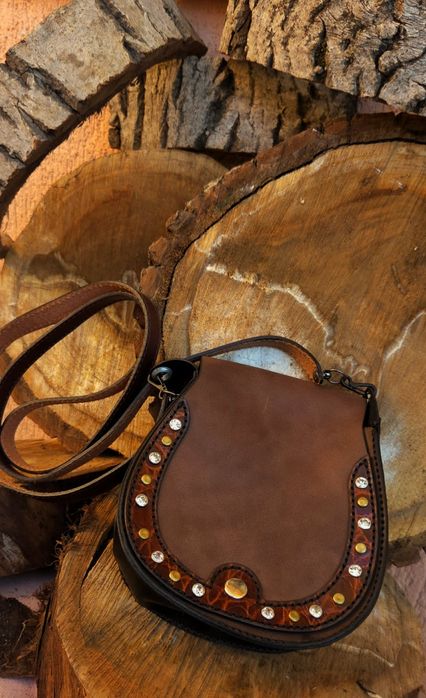 Borsetă damă ,piele hand made