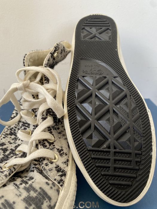 Papuci Converse Alb negru