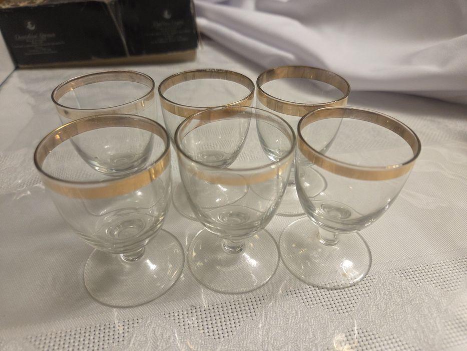 Винтажные рюмки из стекла СССР