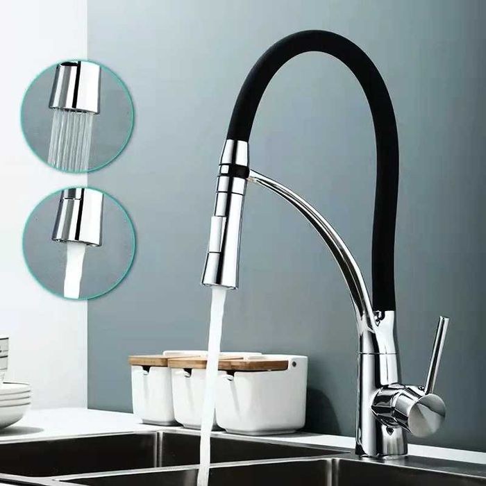 Модерен смесител за кухненска мивка W102