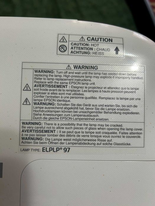 Videoproiector Epson EB-E10
