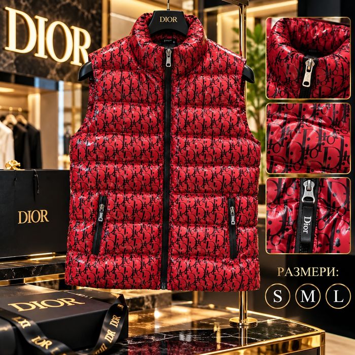 РАЗПРОДАЖБА Dior и Moncler елеци | Пухени елеци | Размери S M L