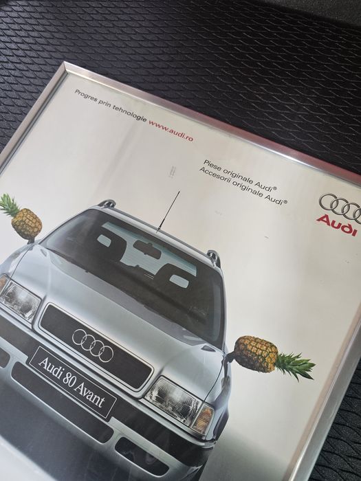 Reclama piese originale Audi România