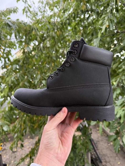 Timberland 6" Boot Black Nubuck Premium (40-46 номер)