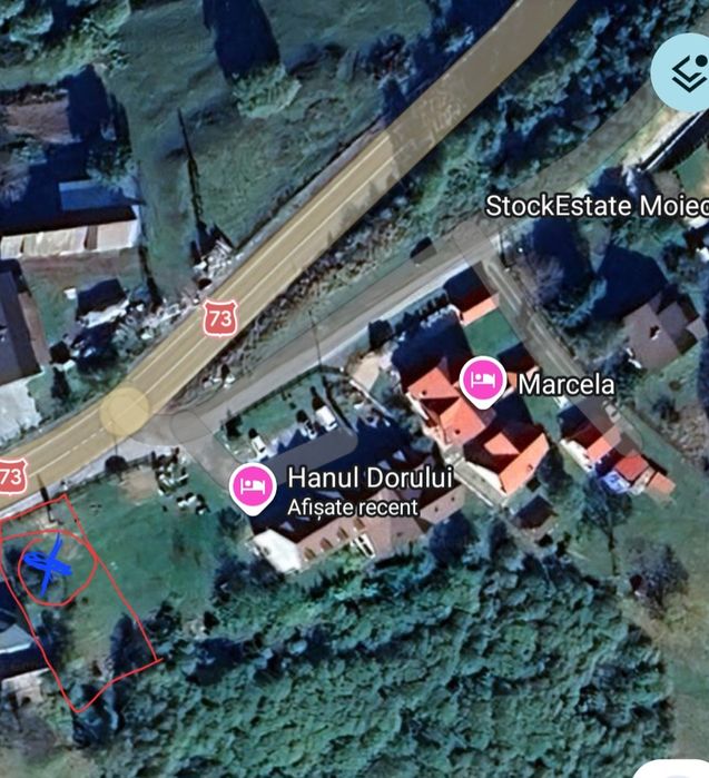 Teren 450 mp Moeciu de Jos, Drumul Carului