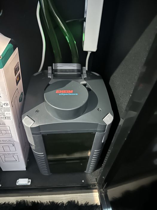 Аквариум 80х36х60 с шкаф и оборудване