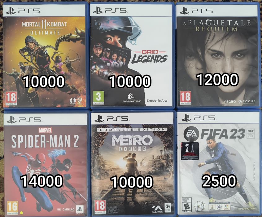 Игры PS5 / PS4 продажа