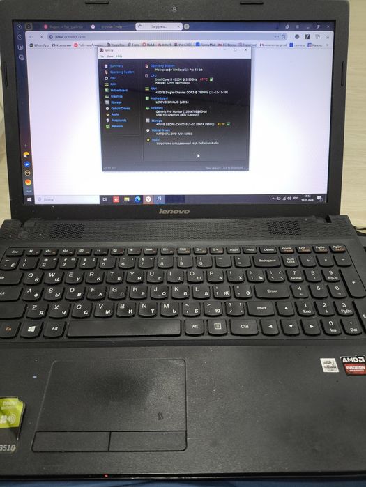 Продам ноутбук Леново G510
