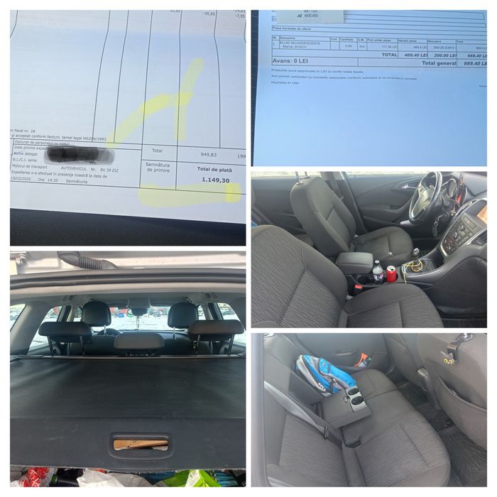 Opel Astra J 2015, 1.6 diesel, euro 6