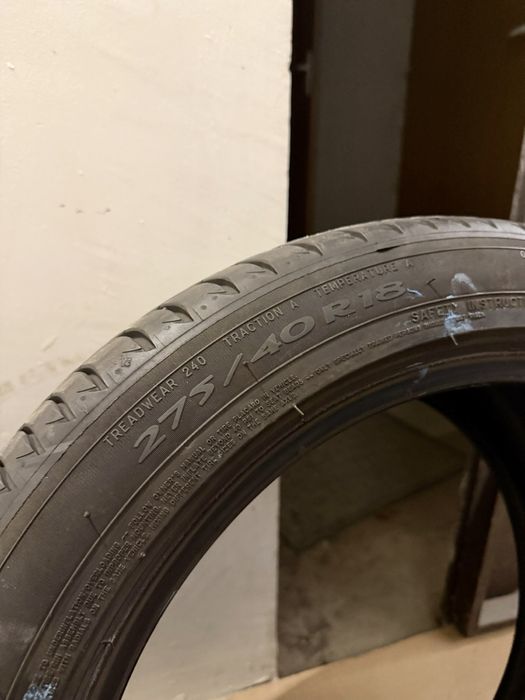 Летни гуми 245/45/18 и 275/40/18