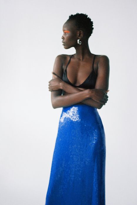 Fusta paiete Zara limited edition