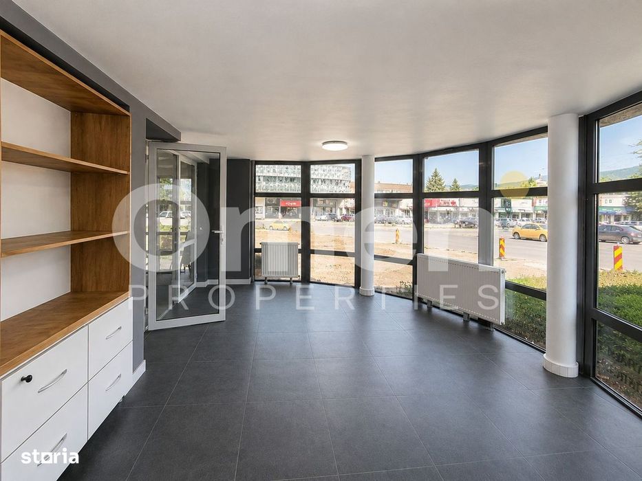 Spatiu comercial cu trafic pietonal intens | renovat | 80 mp | Vis a v