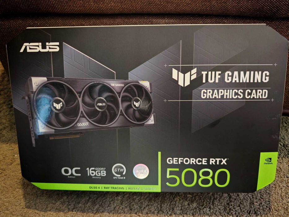 Нова ! ASUS TUF Gaming RTX 5080 16GB GDDR7 OC Edition