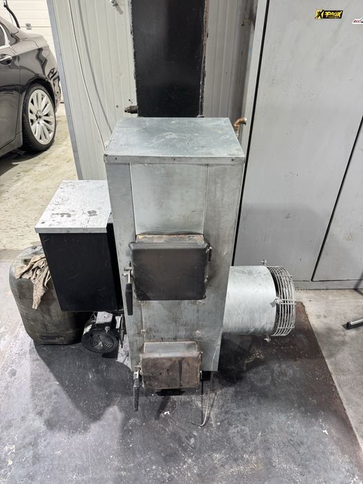 Centrala cu ulei ars