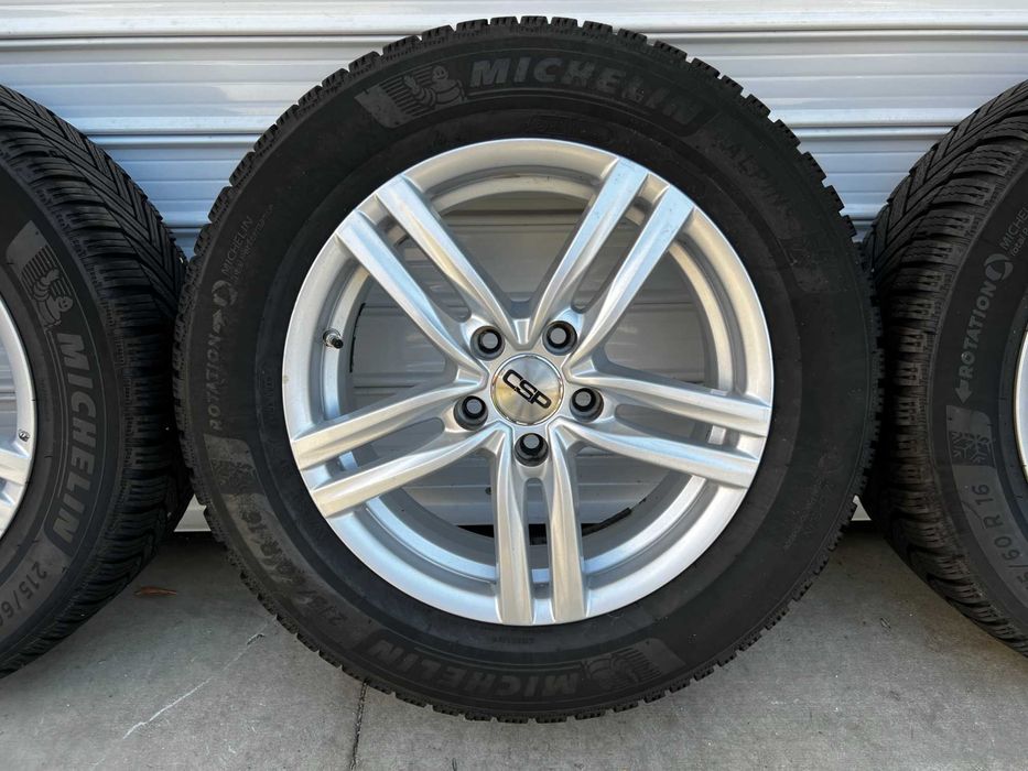 Алуминиеви джанти с гуми Michelin Alpin 6 215/60/16 5x112