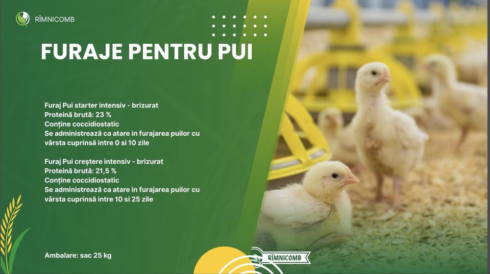 Furaje pentru păsări si animale Rimnicomb