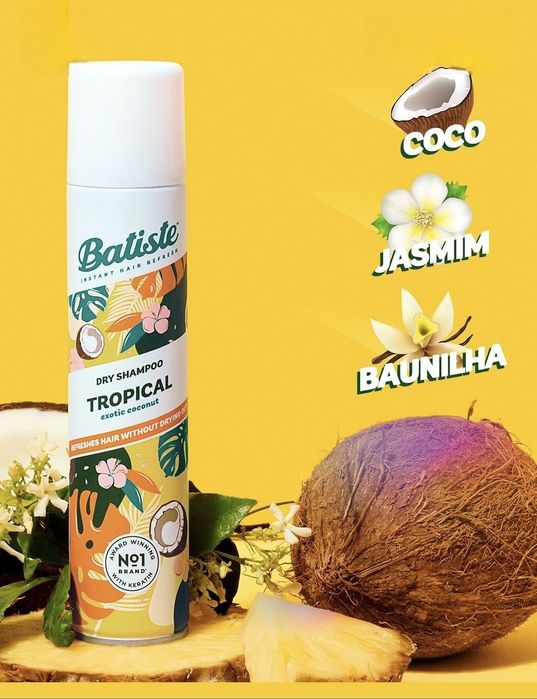 Сухой шампунь Batiste Tropical

INSTANT HAIR REFRESH

DRY SHAMPOO

TRO